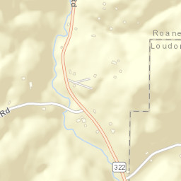 Cedar Fork Tennessee Street Map