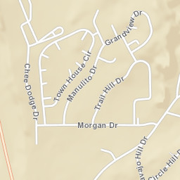 Window Rock Arizona Street Map