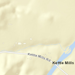 Kettle Mills Tennessee Street Map