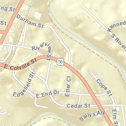 McMinnville Tennessee Street Map