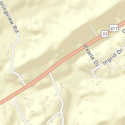 Springview Tennessee Street Map