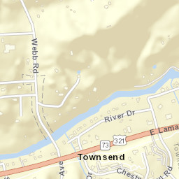 Townsend Tennessee Street Map