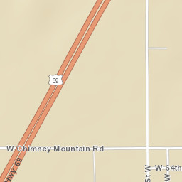 6233-6299 South 54th Street West Summit OK Street Map