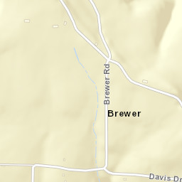 Brewer Arkansas Street Map
