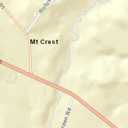 Mount Crest Tennessee Street Map