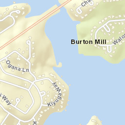 Burton Mill Tennessee Street Map
