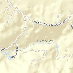 Tuckaleechee Tennessee Street Map