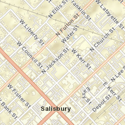 215 West Innes Street, Salisbury, NC 28144 Street Map