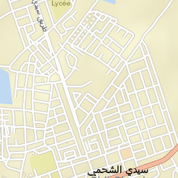 Sidi ech Chahmi Street Map