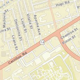 Alumni Drive Santa Fe NM 87505 Street Map