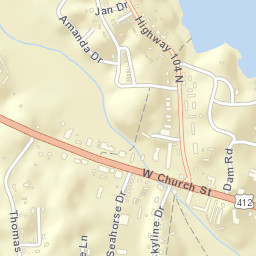 759 West Church Street, Lexington, TN Street Map