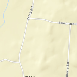 Thick Tennessee Street Map
