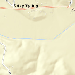 Crisp Spring Tennessee Street Map