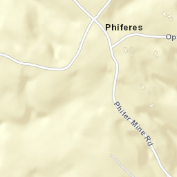 Phiferes Tennessee Street Map