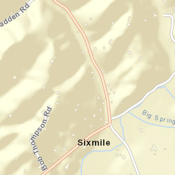 Sixmile Tennessee Street Map