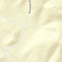 Annette California Street Map