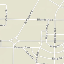 China Lake California Street Map