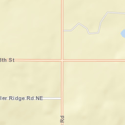 County Line Road Northeast, Piedmont, OK Street Map