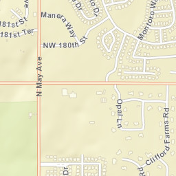 2533 Northwest 179th Street, Edmond, OK Street Map