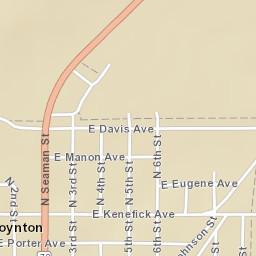 Seaman, Boynton, OK 74422, USA Street Map
