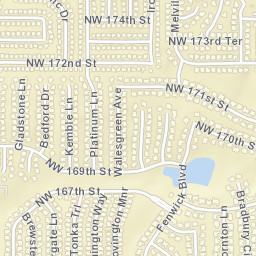 17000 Fenwick Boulevard Edmond OK Street Map