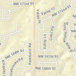 17737 Clove Hill Place, Edmond, OK 73012 Street Map