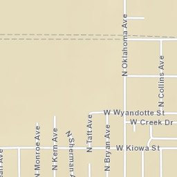 601-711 W Dixon St, Okmulgee, OK 74447, USA Street Map