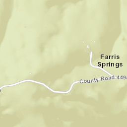 Farris Springs Arkansas Street Map