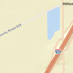 Hilton Arkansas Street Map