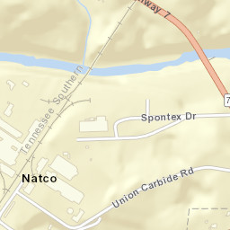 Natco Tennessee Street Map