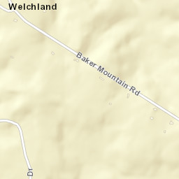 Welchland Tennessee Street Map