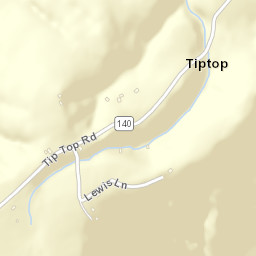 Tiptop Tennessee Street Map