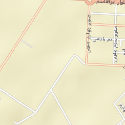 Ahmadabad-E Mostowfi Street Map
