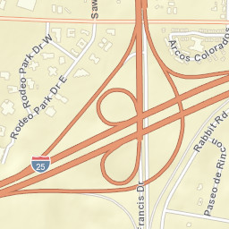 690-698 Rodeo Road, Santa Fe, NM 87505 Street Map