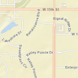 1719-1899 Renaissance Boulevard Edmond Street Map