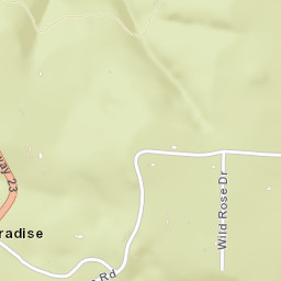 Paradise Arkansas Street Map