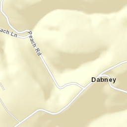 Dabney Arkansas Street Map