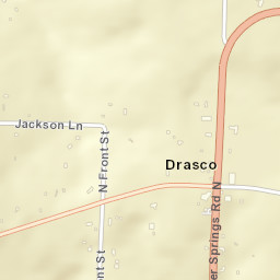 Drasco Arkansas Street Map