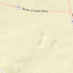 Pottsville Tennessee Street Map