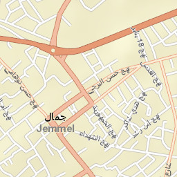 Djemmal Street Map