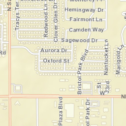 2509-2513 Redwood Ln Edmond OK Street Map