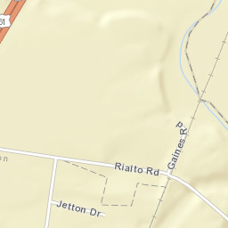 Rialto Tennessee Street Map