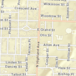 Allenton Heights Tennessee Street Map