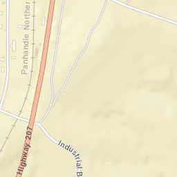 Industrial Blvd Borger TX 79007 Street Map