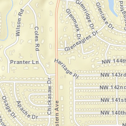 14900 Carlingford Way Edmond OK Street Map