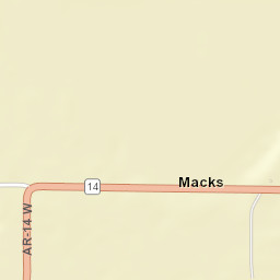 3297-3511 Arkansas 14, Newport, AR Street Map