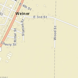 Weiner Arkansas Street Map