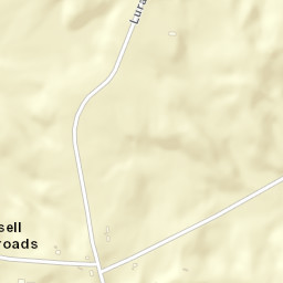 Russell Crossroads Tennessee Street Map