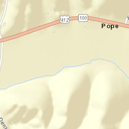 Pope Tennessee Street Map