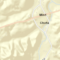 Chota Tennessee Street Map
